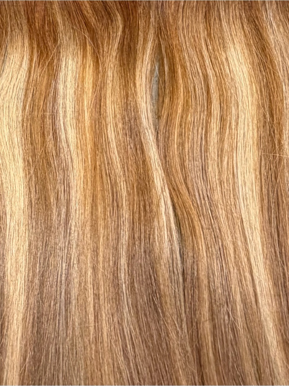 Blonde Brown Blend Women’s Hair Extensions - Natural Honey Ombre 21”